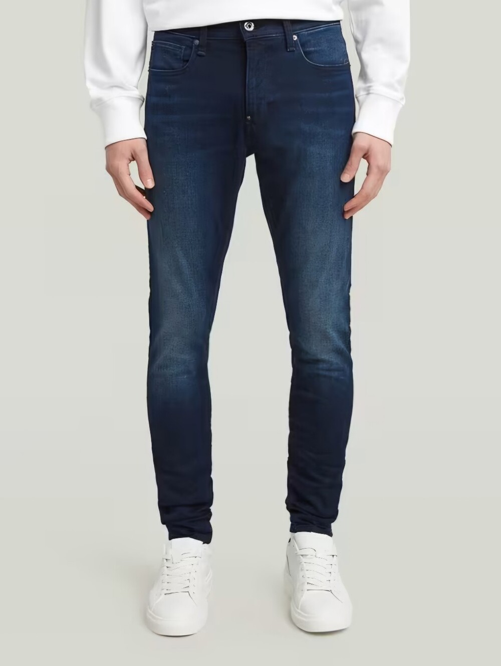 G-Star Raw Dark Blue Revend Skinny Jeans 33x34